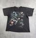 Vintage Star Wars T-shirt Black Faded 90s Changes Made In USA sz L