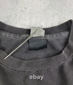 Vintage Star Wars T-shirt Black Faded 90s Changes Made In USA sz L