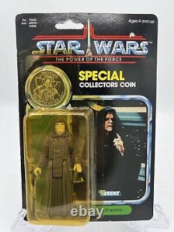 Vintage Star Wars The Emperor Power of the Force Kenner 1985