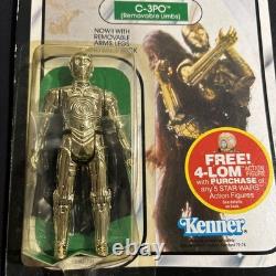 Vintage Star Wars The Empire Strikes Back C3 Po With Removable Limbs 1982 New