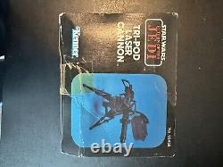 Vintage Star Wars Tri-Pod Laser Cannon withbox + (1) Complete, (1) Not Complete AF