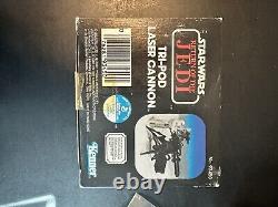 Vintage Star Wars Tri-Pod Laser Cannon withbox + (1) Complete, (1) Not Complete AF