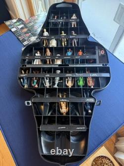 Vintage Star Wars Vader ESB Case Filled with 22 Figures & Original Black Insert