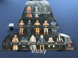 Vintage Star Wars Vader ESB Case Filled with 22 Figures & Original Black Insert