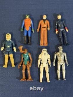 Vintage Star Wars Vader ESB Case Filled with 22 Figures & Original Black Insert