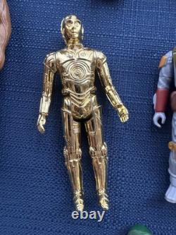 Vintage Star Wars Vader ESB Case Filled with 22 Figures & Original Black Insert