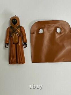 Vintage Star Wars Vinyl Cape Jawa Figure 1977 100% Original