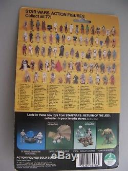 Vintage Star Wars WICKET MOC card action figure Kenner COMPLETE CARDED ORIGINAL