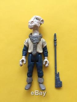Vintage Star Wars YAK FACE with Vintage Weapon. POTF 1985. Last 17. NO REPRO