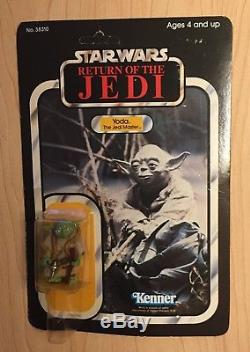 Vintage Star Wars YODA Jedi Master unopened. ROTJ AFA ready