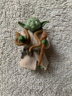 Vintage Star Wars Yoda Brown Snake Mint & Complete