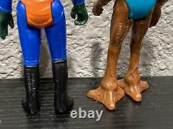 Vintage Star Wars cantina Greedo, HammerHead, Walrus Man, Snaggletooth Complete