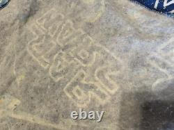 Vintage Star Wars quilted blanket with original trilogy characters and ships