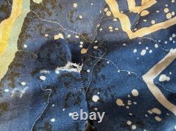 Vintage Star Wars quilted blanket with original trilogy characters and ships