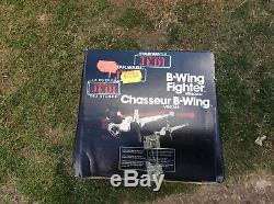 Vintage Star wars B Wing Fighter Box & Insert+instructions+poster