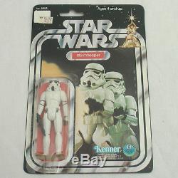 Vintage Stormtrooper MOC 12-Back Kenner Star Wars Figure 1977