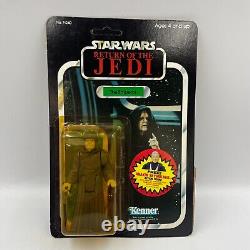 Vintage The Emperor Star Wars 1983 Kenner Unpunched Card Return Of The Jedi