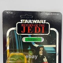 Vintage The Emperor Star Wars 1983 Kenner Unpunched Card Return Of The Jedi