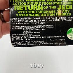 Vintage The Emperor Star Wars 1983 Kenner Unpunched Card Return Of The Jedi