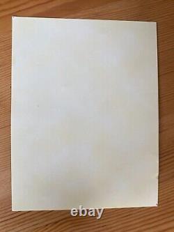 Vintage Topps Star Wars R2-D2 Preproduction Color Separation with COA