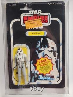 Vintage and Rare 1980 Star Wars ESB 41 Back AT-AT Driver Kenner SEALED MOC