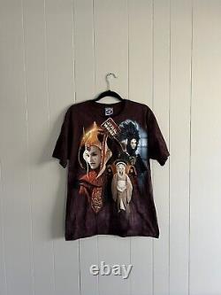 Vintage liquid blue star wars t shirt