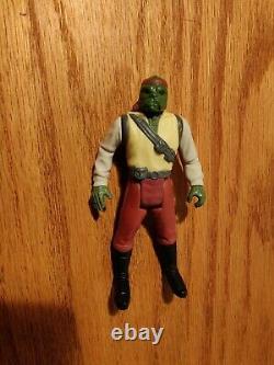 Vintage star wars Barada no weapon Last 17 Original 1985 POTF Kenner Rare