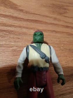 Vintage star wars Barada no weapon Last 17 Original 1985 POTF Kenner Rare