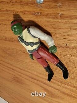 Vintage star wars Barada no weapon Last 17 Original 1985 POTF Kenner Rare