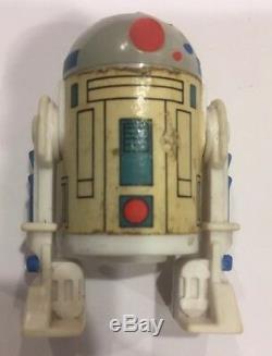 Vintage star wars R2-D2 Pop-up Saber droids Cartoon Action figure 1985 Rare