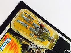 Vintage star wars Rare Rotj Boba Fett Space Scene Card Beautiful Moc