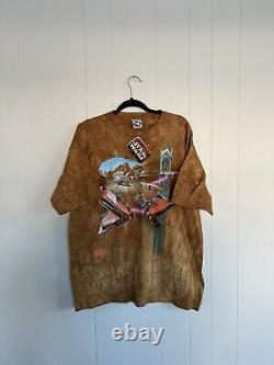 Vintage star wars liquid blue shirt