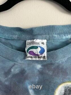 Vintage star wars liquid blue shirt