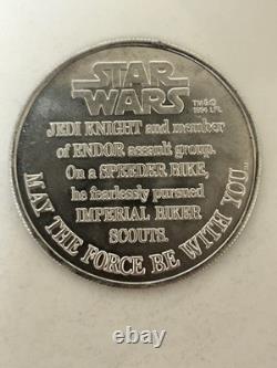 Vintage star wars luke battle poncho, Black Palace Blaster & Coin Last 17