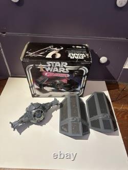 Vintage star wars original boxed darth vader tie fighter 1977 Palitoy