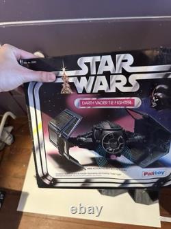Vintage star wars original boxed darth vader tie fighter 1977 Palitoy