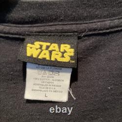 Vintage y2k star wars episode III 2005 revenge of the sith movie poster shirt