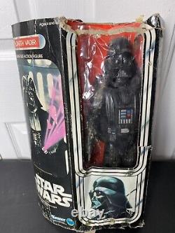 Vtg Darth Vader Box Star Wars 1978 Kenner Vintage 12 Action Figure Jedi