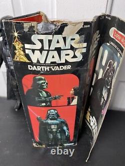Vtg Darth Vader Box Star Wars 1978 Kenner Vintage 12 Action Figure Jedi