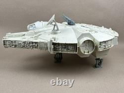 Vtg Kenner Star Wars Millennium Falcon 1979 Han & Chewy Figures Effect Works