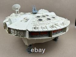 Vtg Kenner Star Wars Millennium Falcon 1979 Han & Chewy Figures Effect Works