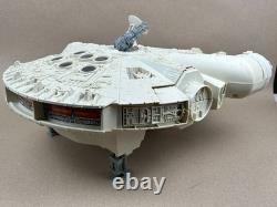 Vtg Kenner Star Wars Millennium Falcon 1979 Han & Chewy Figures Effect Works
