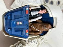 Vtg Kenner Star Wars Millennium Falcon 1979 Han & Chewy Figures Effect Works