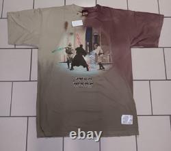 Vtg, Star Wars Episode 1, The Phamtom Menace Jedi Vs Sith, Tshirt, Large 32x23