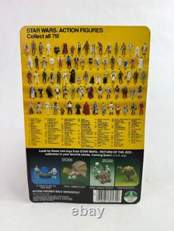 Wicket Warrick Vintage Star Wars ROTJ Figure 1984 Kenner Unpunched 79 Back