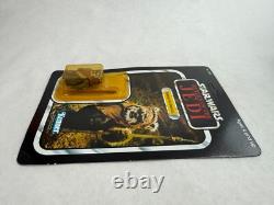Wicket Warrick Vintage Star Wars ROTJ Figure 1984 Kenner Unpunched 79 Back