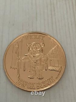 Wicket with Coin VINTAGE STAR WARS EWOKS SCOUT Animated TV Show