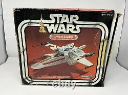 X-Wing Fighter Vehicle 100% Complete 1977 Star Wars Vintage Kenner withbox Working