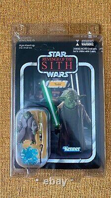 YODA STAR WARS Vintage Collection VC20 Unpunched MOC ROTS 2011 with case