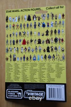 YOU PICK! Star Wars Figures on Custom Vintage-Style Cardbacks